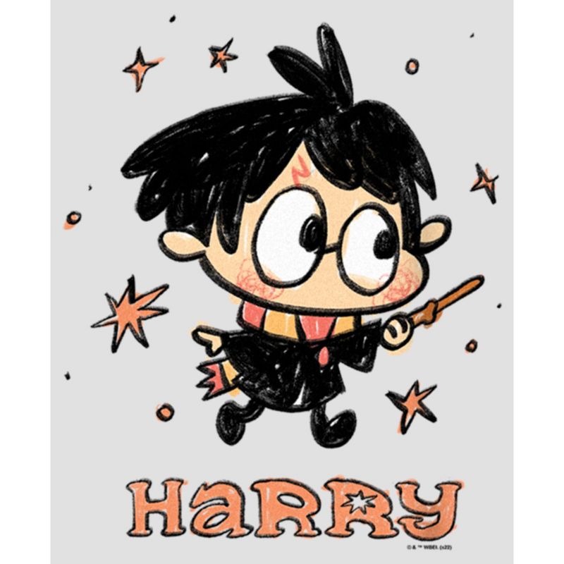 Women's Harry Potter Starry Cartoon Harry Racerback Tank Top, 2 of 5