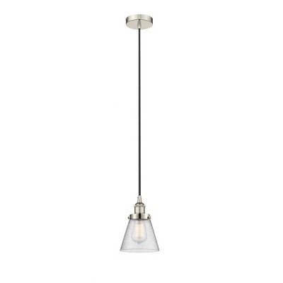 Cone - 1 Light Mini Pendant In Industrial Style-9.5 Inches Tall and 6.25 Inches Wide