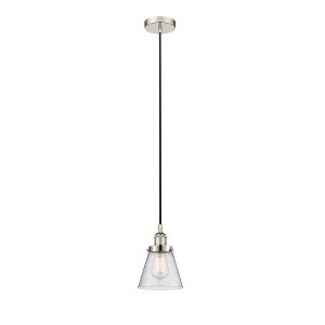 Cone - 1 Light Mini Pendant In Industrial Style-9.5 Inches Tall and 6.25 Inches Wide - 1 of 1