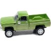 1975 Chevrolet 4x4 Pickup Truck Lime Green Metallic 1/87 (HO) Scale Model Car by Classic Metal Works - 2 of 3