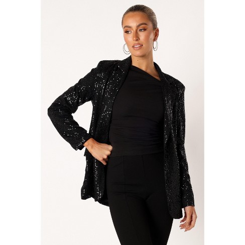 Target black store blazer womens