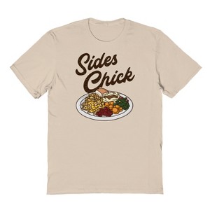 Famous In Real Life Men's Sides Chick Short Sleeve Graphic Cotton T-Shirt - 1 of 3