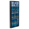 Stupell Industries Beach Rules Relax Breathe, 13" x 30" - 3 of 4