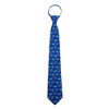 Jacob Alexander Men's Happy Hanukkah Novelty Pre-Tied Zipper Necktie - Royal Blue - 3 of 4