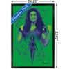 Trends International Marvel She-Hulk: Attorney At Law - Pose Framed Wall Poster Prints - 3 of 4