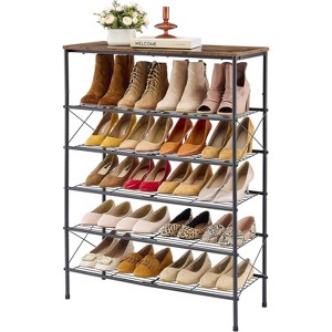 Tajsoon 6 Tier Free Standing Shoe Rack - 1 of 1