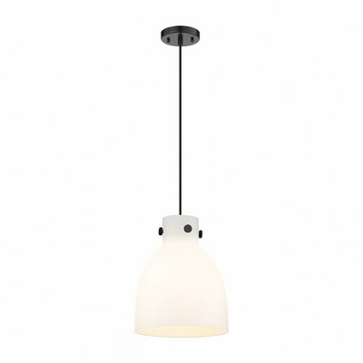 Newton Bell - 1 Light Pendant In Industrial Style-12.5 Inches Tall and 10 Inches Wide