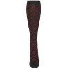 Memoi Women's Open Crochet Diamond Pattern Chunky Knee High Sock - 2 of 3