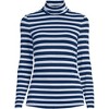 Lands' End Women's Lightweight Jersey Skimming Long Sleeve Turtleneck - 3 of 3