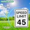 Unique Bargains Aluminum Weather Resistant Waterproof Rust Free Traffic Sign 1 Pc - 2 of 4