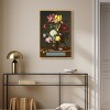 Art Remedy Ambrosius Bosschaert the Elder - Bouquet of Flower in a glass vase Classical vintage floral vase wall art Framed - 2 of 4