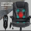 Resenkos Computer Desk Chair, 6 Point Vibrating Massage Office Chair With Heat, Massage Desk Chair, Beige - 3 of 4