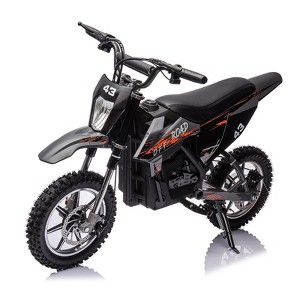 Jojoka Kids 36V Electric Dirt Bike with 350W Brushless Motor, Speeds up to 15.5 MPH, LED Light, Ages 12+, Max 175 lbs - 1 of 4