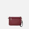 MKF Collection Geneve M Signature Crossbody & Wristlet by Mia K- Burgundy - 4 of 4