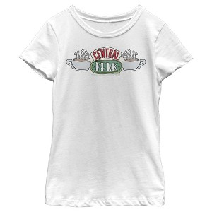 Girl's Friends Classic Central Perk Logo T-Shirt - 1 of 4