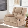 MAYEERTY Caml Oversized Rocking Recliner Chair for Adults, Perfect for Living Room - 2 of 4