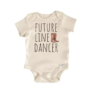 Country Line Dancer Newborn Baby Onesie® Bodysuit GS1 - 1 of 4