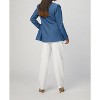 Women's DOWNTOWN INDIGO BLAZER - WE WORE WHAT - 3 of 4