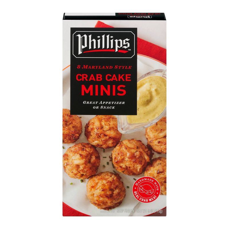 Phillips Frozen Mini Crab Cakes - 6oz, 2 of 5