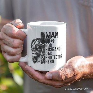 Man of God Mug, Faith Christian Dad Gift | OrnamentallyYou - 1 of 3