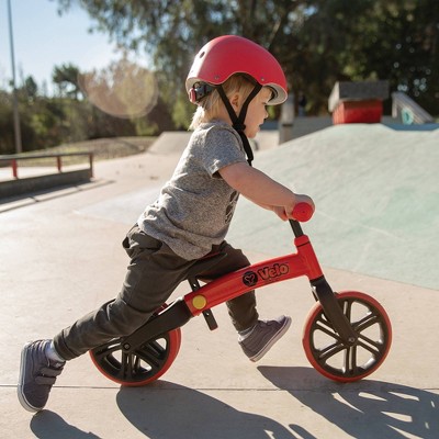 Yvolution Y Velo Junior 9" Kids' Balance Bike With Dual Rear Wheels