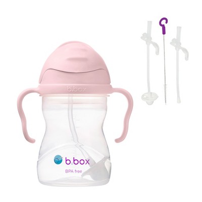 b.box 8oz Sippy Cup + Replacement Srraws