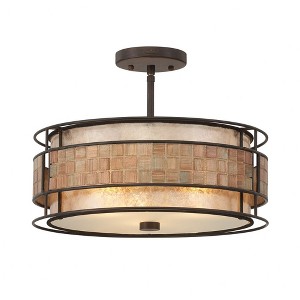 Quoizel Lighting Laguna 3 - Light Pendant in  Renaissance Copper - 1 of 4