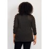 Avenue Women's Plus Size Glam Sleeve Detail Tunic - 3 of 4