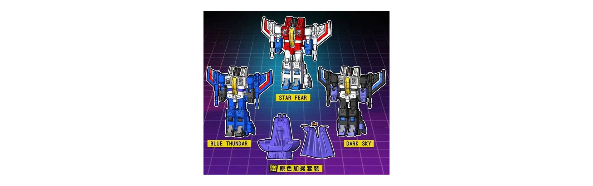 DW-E09 Star Fear and DW-E12 Blue Thunder and DW-E15 Dark Sky Set of 3 | Dr. Wu 0