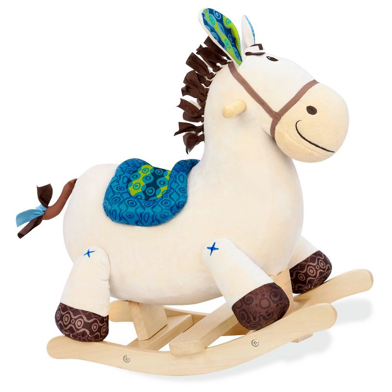 B. toys Wooden Rocking Horse Rodeo Rockers - Banjo, 4 of 7