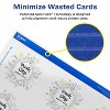 Avery Printable Square Business Cards with Sure Feed Technology, 2" x 2", Glossy White Cardstock, Print-to-the-Edge, Laser/Inkjet Cards, 120 Total - 4 of 4