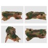 Unique Bargains Resin Tortoise Rock Turtle Basking Platform 7.4"x4.6"x2" Red Green 1 Pc - 3 of 4