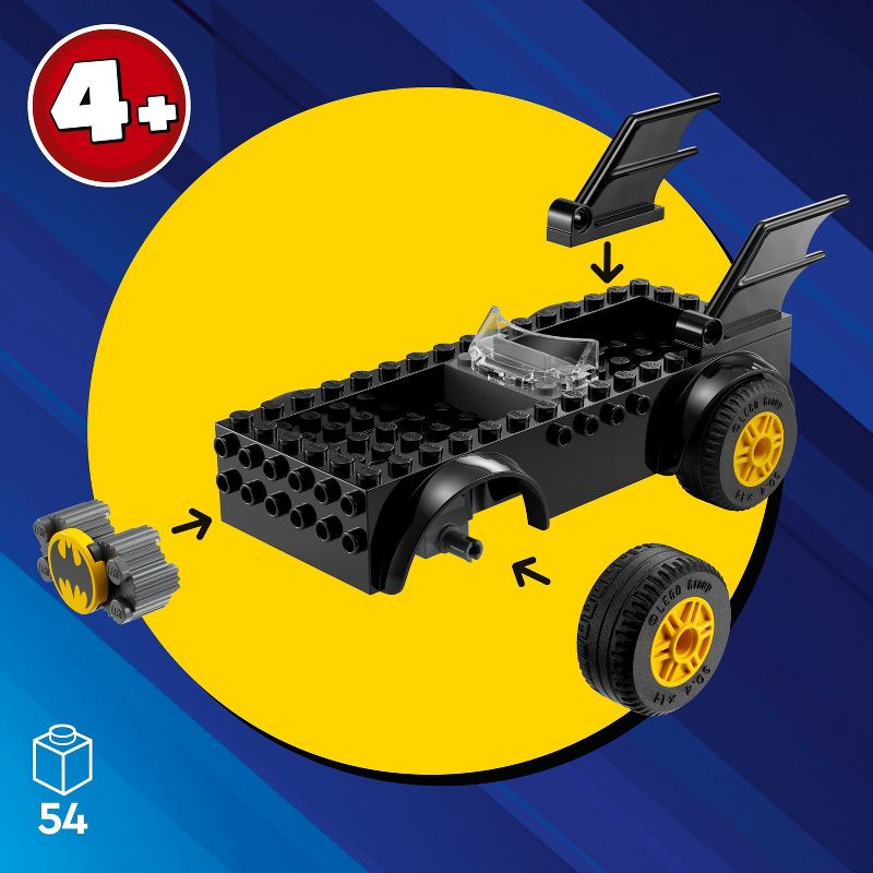 LEGO DC Batmobile Pursuit: Batman vs. The Joker Super Hero Toy 76264, 6 of 8