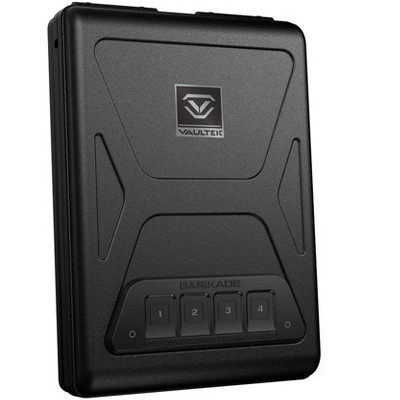 Vaultek Barikade Series 1 Compact Electronic Safe | Protect and Store Your Valuables | Get Quick Access with Smart Sense Keypad | Rugged and Portable