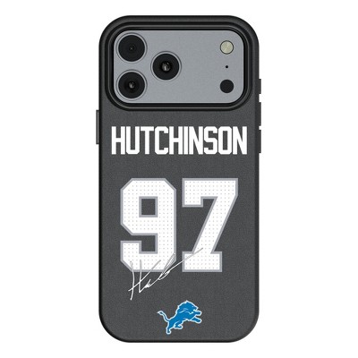 NFL Detroit Lions Players Game Tactic MagSafe Compatible Cell Phone Case for Apple iPhone 17 Series