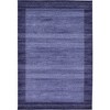 Unique Loom Del Mar Abigail Solid Indoor Woven Area Rug - 2 of 4