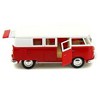 KiNSMART 1962 Volkswagen Classic Bus Red 1:32 Scale 5 Inch Die Cast Metal Model Toy Van, Pullback Acation - 3 of 3