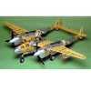 Guillow's Lockheed P-38 Lightning Model Kit Black, Small - 2 of 2