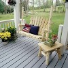Lakeland Mills Cedar Log 4ft Porch Swing - 2 of 2