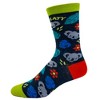 Crazy Dog T-Shirts Women's Ekoalaty Socks Funny Equality Koala Bear Promote Peace Novelty Graphic Footwear - 3 of 4