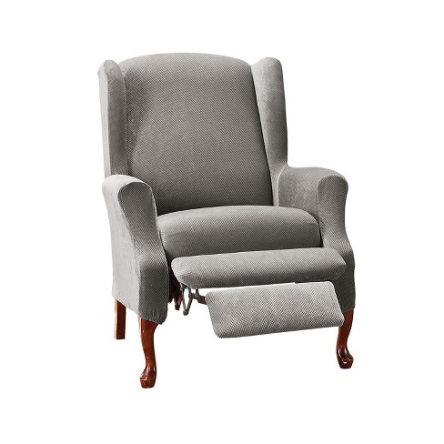 Recliner wingback chair slipcover new arrivals