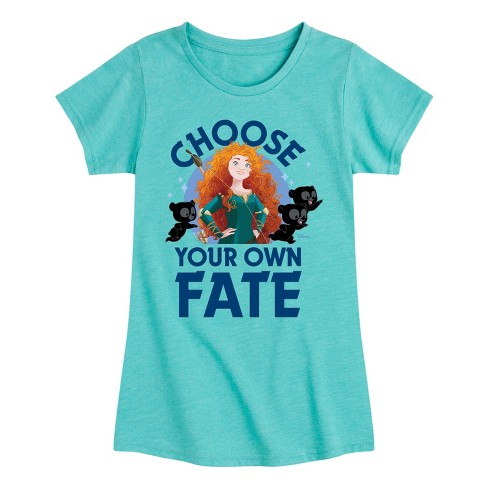 Disney Princess Merida Choose Your Own Fate Fitted Short Sleeve Graphic ...
