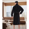 ADR Men's Plush Fleece Bathrobe, Warm Cozy Bath Robe - 3 of 3