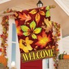 Colorful Fall Foliage House Flag Welcome Autumn Leaves 28" x 40" Briarwood Lane - 4 of 4