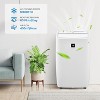 12000 BTU Portable Air Conditioner, 3-in-1 AC Unit with Dehumidifier & Fan for Rooms Up to 450 Sq.Ft,Digital Display, Remote Control,Smart Sleep Mode - 3 of 4
