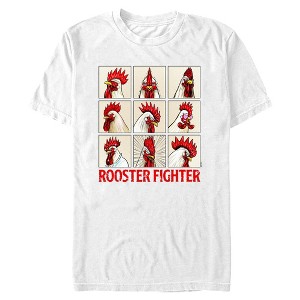 Mens Rooster Fighter Keiji Expressions T Shirt - 1 of 4