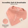 8pk Lumi Muslin Baby Bibs, Bandana Bibs for Baby Boy, Baby Girl, Muslin Drool Bib for Newborn, Toddler - 3 of 4