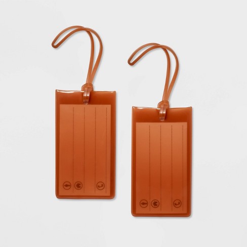 2pk Jelly Luggage Tag - Open Story™ - image 1 of 3