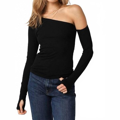 Women's Gigi Asymmetrical Top - OLIVACEOUS