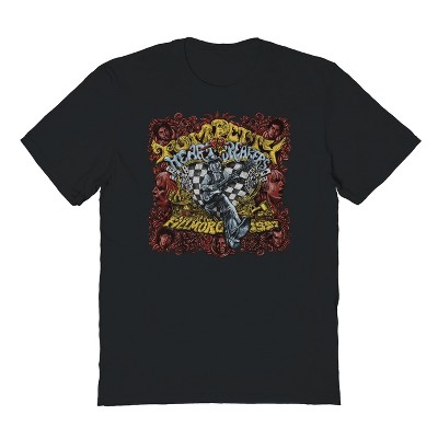Tom Petty Men's Fillmore Poster Short Sleeve Graphic Cotton T-Shirt